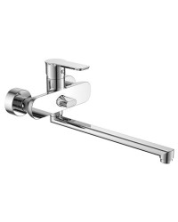 Смеситель для ванны  с длинным гусаком HAIBA HOUSTON (Chr-006 (euro)(HB0230)