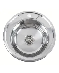 Мойка круглая 510х180 полир PLATINUM