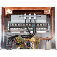 Колонка газовая Sabio JSD20-AС21 белая с медным теплообмеником  + Батарейки в ПОДАРОК