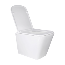 Унитаз подвесной Q-TAP Tern Ultra Quiet с дюропластовым сиденьем  soft-close/Quick relase White