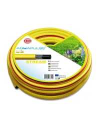 Шланг для полива  3/4  AQUAPULSE STREAM (в бухт 50м) + Лейка в подарок