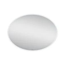 Дзеркало настінне овальне 780х580 Q-TAP Virgo LED кнопка, димер