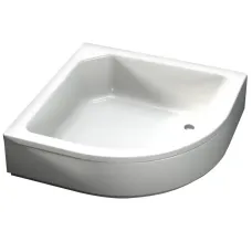 Поддон полукр. AQUAF-PLUS550 90x35 глубокий с сид.