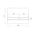 Комплект инсталляции KOLLER POOL Dune 1200SL+унитаз Round T3 Smart Rimless slim soft, кнопка Integro Cosmo хром глянцевый