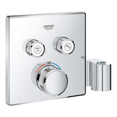 Термостат для душа GROHЕ GROHTHERM SmartControl , внешняя часть, на 2 потребителя, со встроенным держателем ручного душа