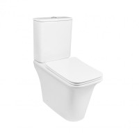 Унитаз-компакт Qtap Kalao безободковый с сиденьем Soft-close QT08221213AW 