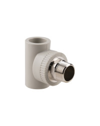 Тройник из полипропилена Thermo Alliance 32х1"х32 НР
