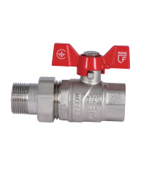Кран шаровой "Американка" SD Forte 3/4" прямой SF220W20