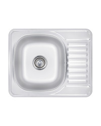 Кухонная мойка Brinex 5848 0,8 мм Satin (BRIN5848SAT08)