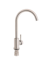 Смеситель для кухни Lidz Aria 015F (k35) LDARI015FNKS21689 Nickel