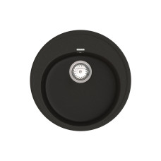 Мойка для кухни из исскуственого камня Vankor Sity SMR 01.50 Black круглая 