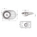 Кухонная мойка Lidz 7750 0,8 мм Micro Decor (LIDZ7750MDEC)