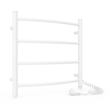 Електрична рушникосушарка Laris Зебра Классик ЧК4 500 х 500 Э (підключення праворуч) S3 82Вт, білий (73207859)