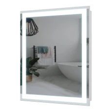 Зеркало-шкаф 50x75х13,5 ПАНОРАМА Mirater, LED белый(L)
