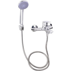 Змішувач для ванни Lidz Gloria 006 (19 46 006-1), силумін, хром, вилив 100 мм
