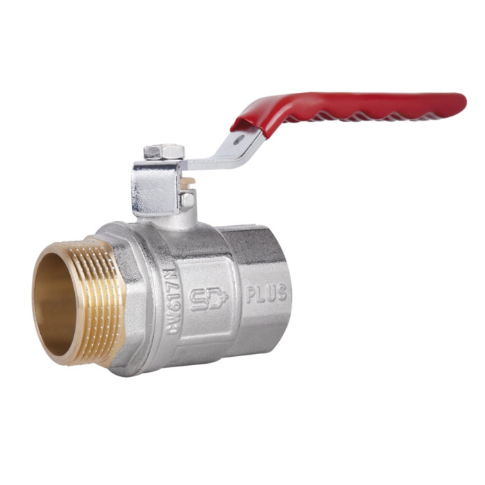 Кран шаровой SD Plus 1" 1/4 ВН для воды (рычаг) SD605NW32PN40