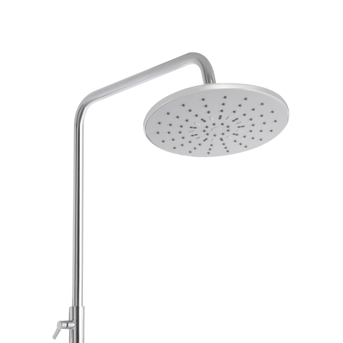 Душевая система универсальная Qtap Plava на три потребителя (с изливом) QT1004CRM Chrome