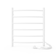 Електрична рушникосушарка Laris Зебра Классик ЧК6 500 х 600 Э (підключення праворуч) S3 118Вт, білий (73207861)