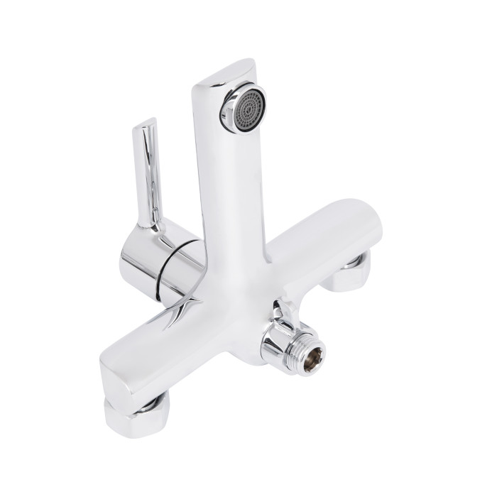 Смеситель для ванны Qtap Grand (c душевым гарнитуром) QTGRACRM006 Chrome Смеситель для ванны Qtap Grand (c душевым гарнитуром) QTGRACRM006 Chrome