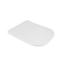 Сидіння для унітазу з мікроліфтом Slim біле Qtap Nando QT12991222AW