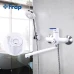 Змішувач для ванни Frap F2234, білий/хром