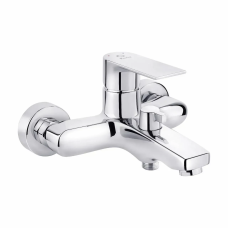 Смеситель для ванны короткий гусак  PERLA King-2 хром без аксессуаров