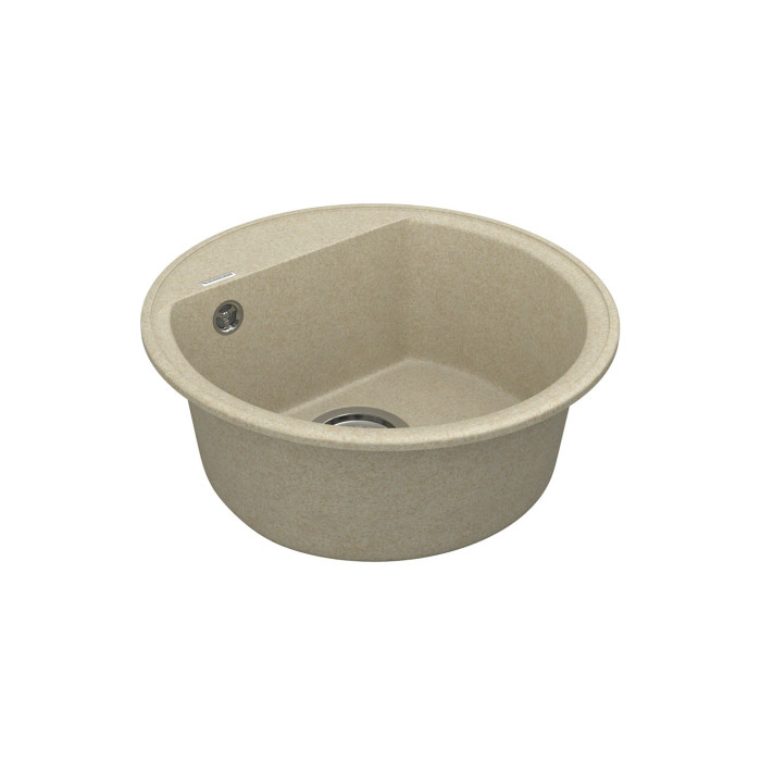 Мойка для кухни из исскуственого камня Vankor Easy EMR 01.45 Beige круглая