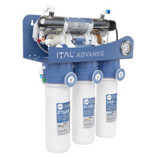 Осмос ITAL Advance 7-75M UV (7 ступенів, без помпи, мембрана DUPONT 75 галон, UV ламп) (ADV-RO7-75M)