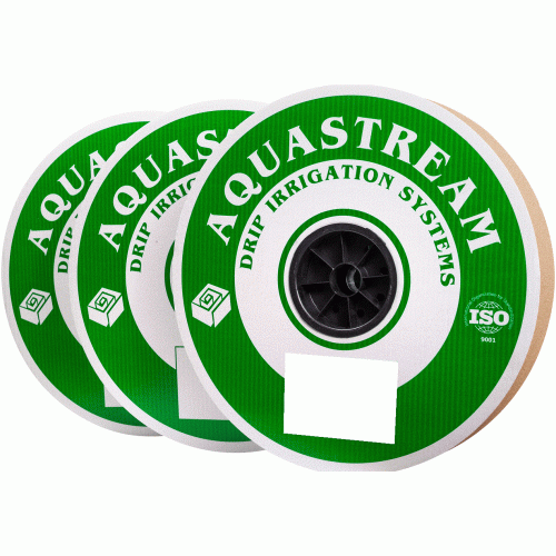 Лента капельного полива "AquaStream" D16/5mil. 0,125мм расх. 1,3л 15см с эмиттером (в бухт 500м)
