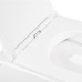 Унітаз підвісний Qtap Robin Mew безобідковий з сідінням Soft-close QT1333046ENRW