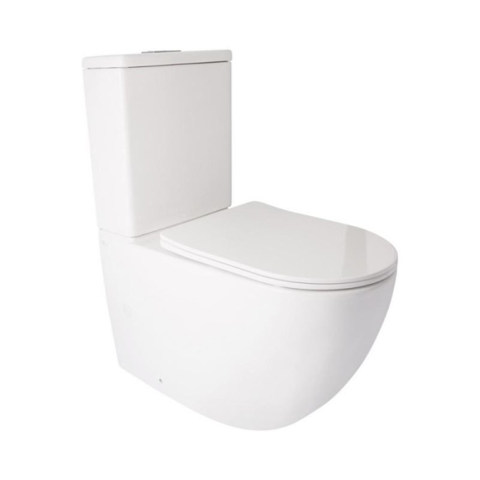Унитаз-компакт Qtap Jay с сиденьем Soft-close QT07222176W