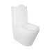 Унитаз-компакт Qtap Stork безободковый с сиденьем Soft-close QT15222178W