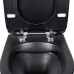 Унітаз підвісний Qtap Robin New безобідковий з сідінням Soft-close QT1333046ENRMB