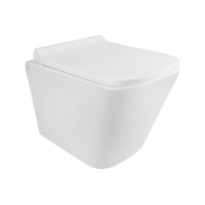 Унітаз підвісний Qtap Tern безобідковий з сідінням Soft-close QT1733052ERW