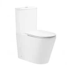 Унитаз-компакт Qtap Scorpio безободковый с сиденьем Soft-close QT14222125ARW 