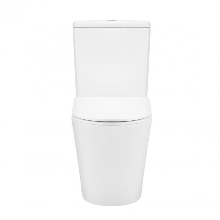 Унитаз-компакт Qtap Scorpio безободковый с сиденьем Soft-close QT14222125ARW