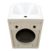 Биде подвесное Qtap Scorpio 515x360x345 White QT1455053FW