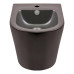 Биде подвесное Qtap Scorpio 515x360x345 Matt black QT1455053FMB
