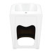 Биде напольное Qtap Scorpio 530x360x395 White QT14441003CW