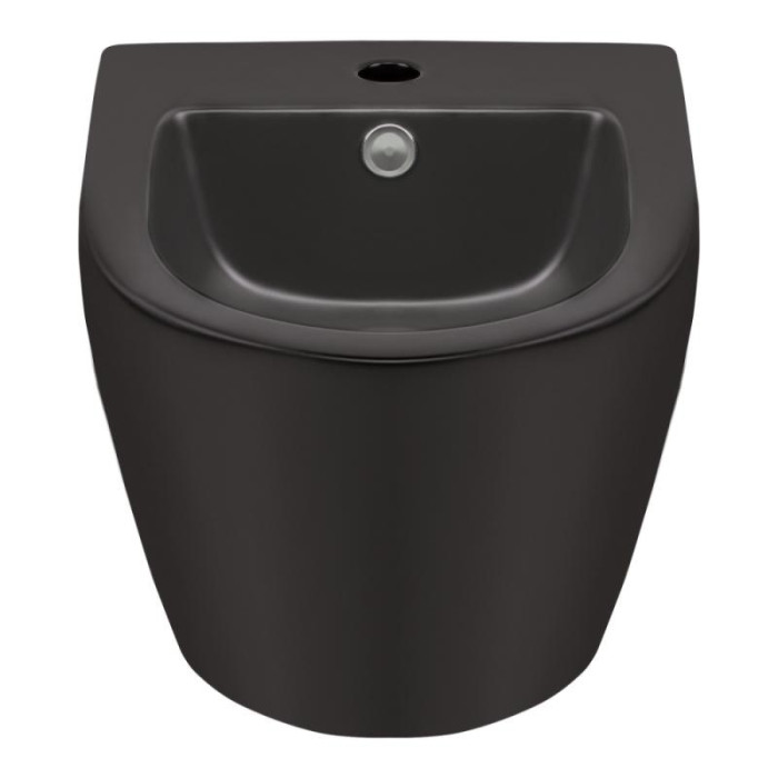 Біде підвісне Qtap Robin 495х370х325 Matt black QT1355046FMB