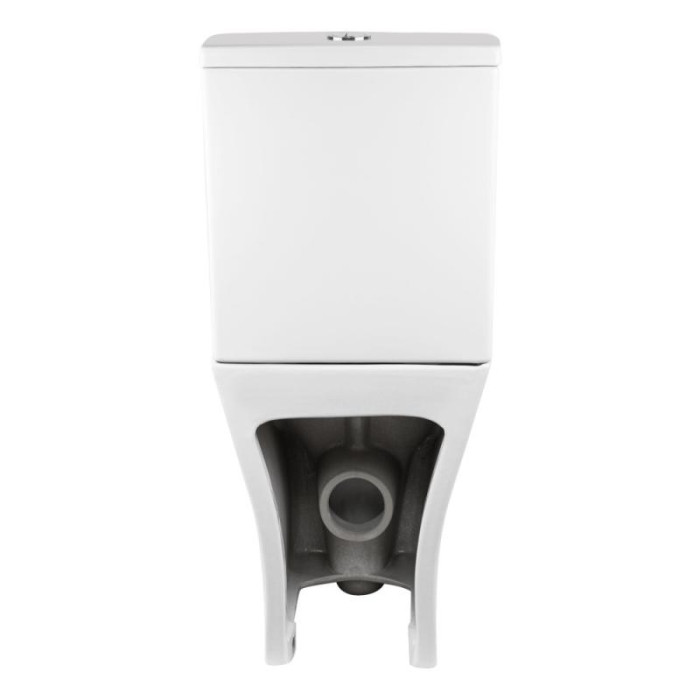 Унитаз-компакт Qtap Virgo безободковый с сиденьем Soft-close QT18222169ARW