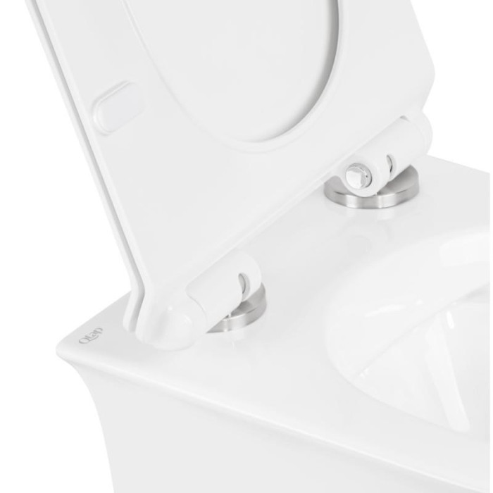Унитаз подвесной Qtap Virgo безободковый с сиденьем Soft-close QT1833051ERW