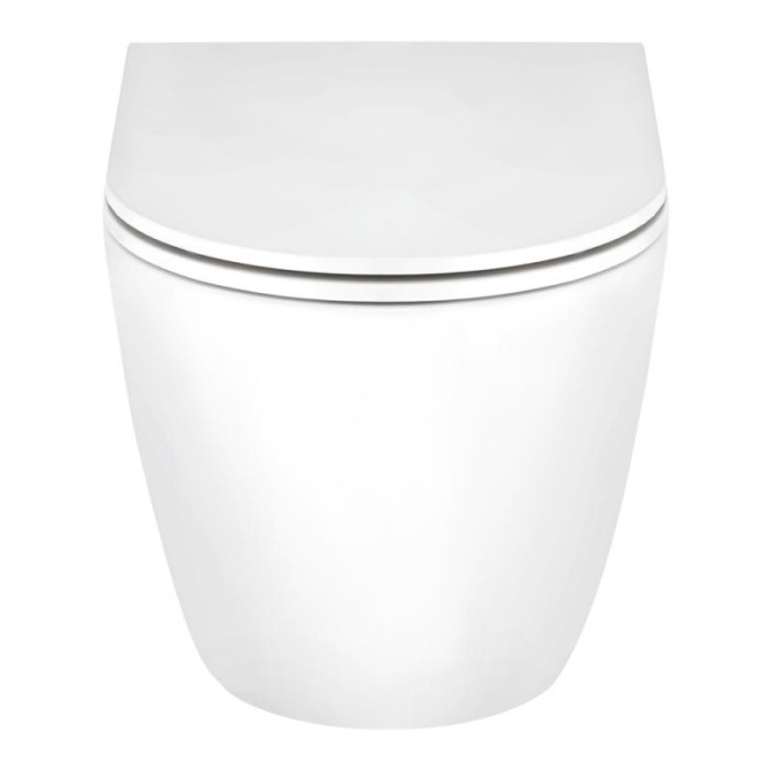 Унитаз подвесной Qtap Scorpio безободковый с сиденьем Soft-close QT1433053ERW