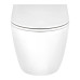 Унітаз підвісний Qtap Scorpio безобідковий з сидінням Soft-close QT1433053ERW