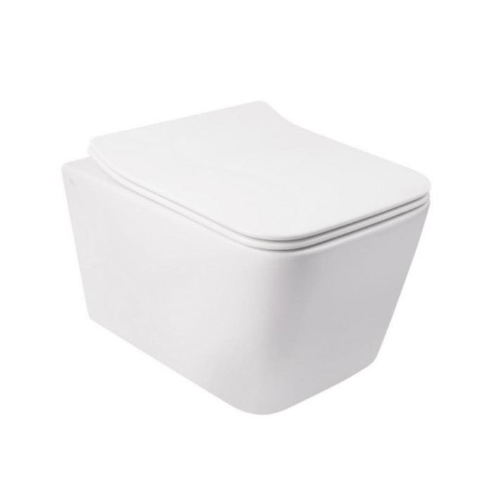 Набор Qtap инсталляция 3 в 1 Nest QT0133M425 с панелью смыва квадратной QT0111M06028CRM + унитаз с сиденьем Crow QT05335170W Набор Qtap инсталляция 3 в 1 Nest QT0133M425 с панелью смыва квадратной QT0111M06028CRM + унитаз с сиденьем Crow QT05335170W