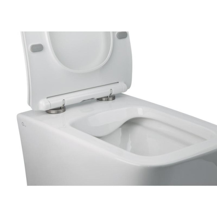 Набор Qtap инсталляция 3 в 1 Nest QT0133M425 с панелью смыва линейной QT0111M08381CRM + унитаз с сиденьем Crow QT05335170W Набор Qtap инсталляция 3 в 1 Nest QT0133M425 с панелью смыва линейной QT0111M08381CRM + унитаз с сиденьем Crow QT05335170W
