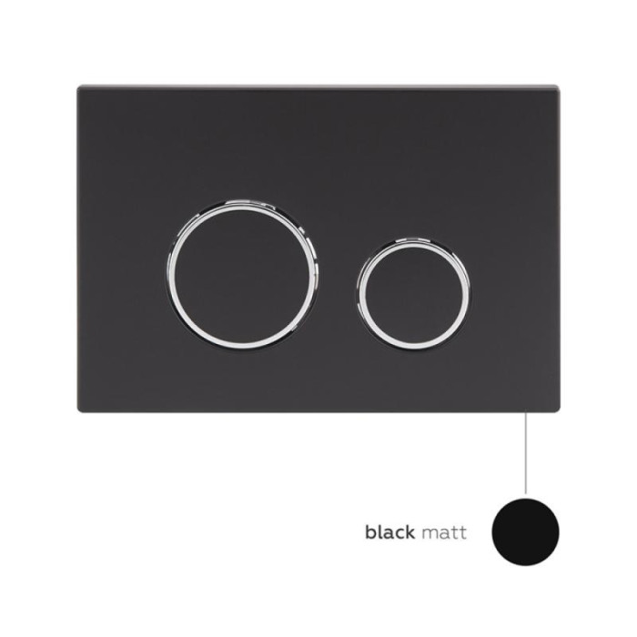 Набор Qtap инсталляция 3 в 1 Nest QT0133M425 с панелью смыва круглой QT0111M11V1146MB + унитаз с сиденьем Crow QT05335170W Набор Qtap инсталляция 3 в 1 Nest QT0133M425 с панелью смыва круглой QT0111M11V1146MB + унитаз с сиденьем Crow QT05335170W