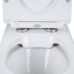 Унитаз-компакт Qtap Presto безободковый с сиденьем Soft-close QT24221217AW