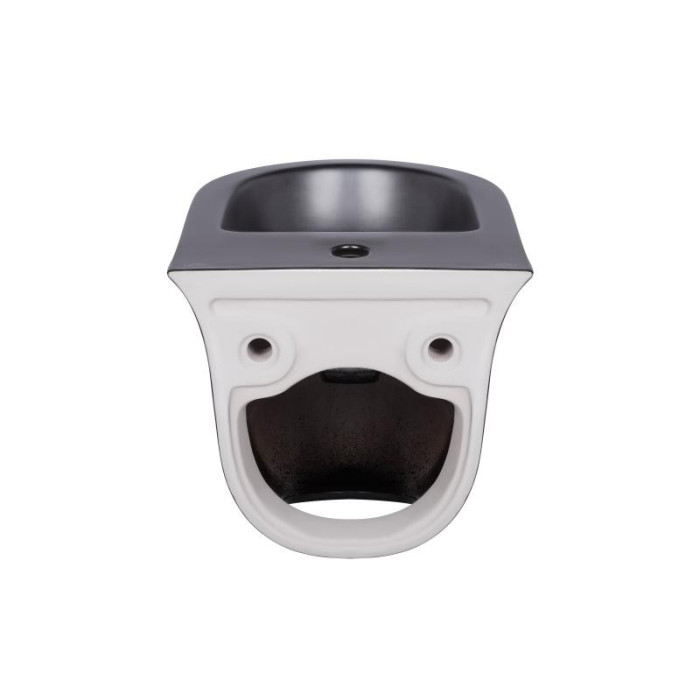 Біде підвісне Qtap Virgo 485х345х365 Matt black QT1855051FMB