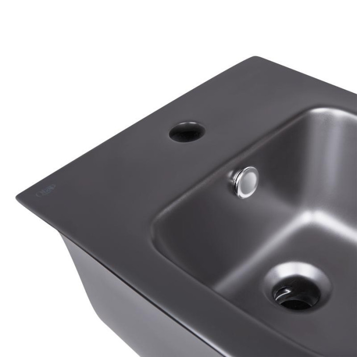 Біде підвісне Qtap Virgo 485х345х365 Matt black QT1855051FMB Біде підвісне Qtap Virgo 485х345х365 Matt black QT1855051FMB